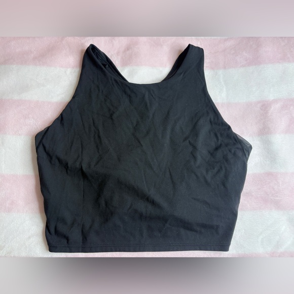 Avia Gym Cropped Black Halter Top - Picture 4 of 7